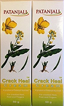 Patanjali Crack Heal Cream - 50gm Pack of 2