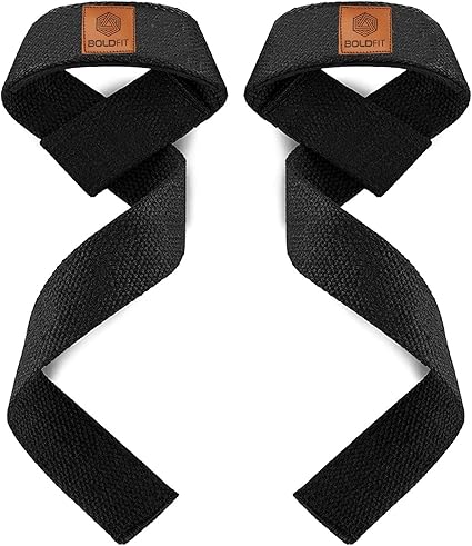 Boldfit Weight Lifting Straps and Wrist Support for Gym - Accessories for Men and Women - Deadlift Strap for Weightlifting and Grip