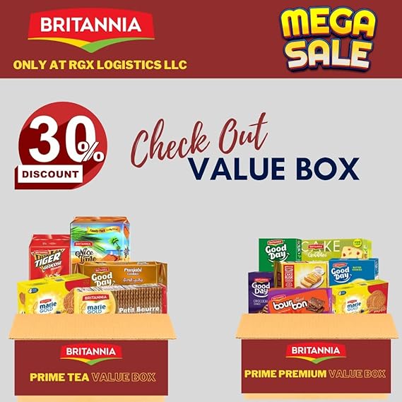 Britannia Little Hearts Biscuits 2.6oz (75g) - Soft and Delicious Biscuits - Kids Favorite Cookies (Pack of 1)