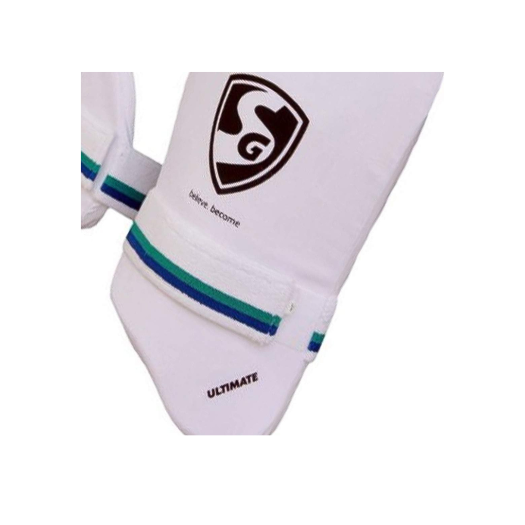 SG Ultimate Combo Thigh Guard | Men LH | Men | Synthetic | Men | Customised Adjustment | Thigh & Inner Thigh Protection | Comfort-Fit Elasticated Straps | Fully Adjustable | Comfortable Backing