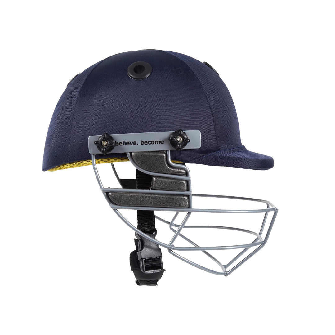 SG Blaze Tech Cricket Helmet | Polypropylene | Unisex | Lightweight | High-Density EVA Lining | Adjustable Grill & Strap | Ventilated for Comfort