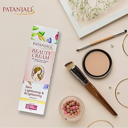 Patanjali Beauty Cream 50g, 1.69 Fl Oz (Pack of 1), white