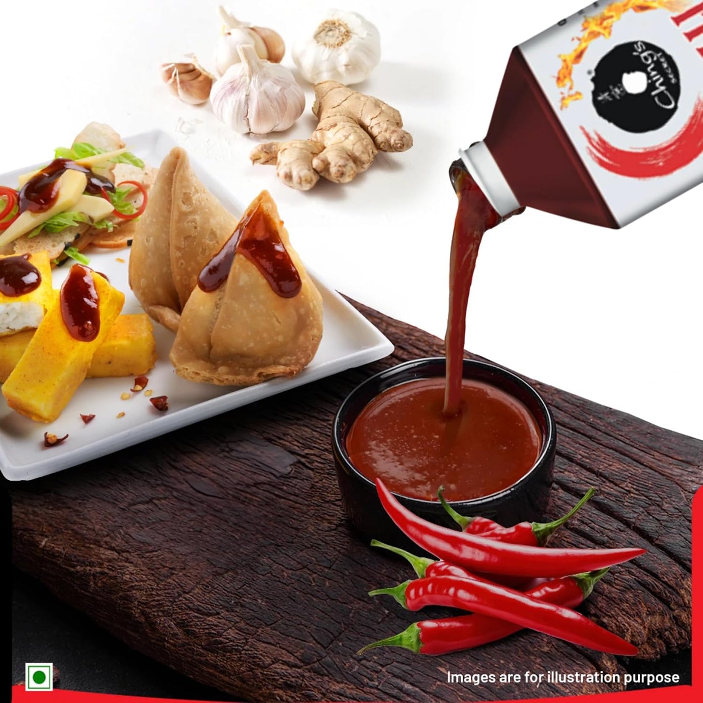 Ching's Secret Chilli Sauce, Hot & Spicy Indo-Chinese Cooking & Dipping Sauce, 680g (23.99 oz)