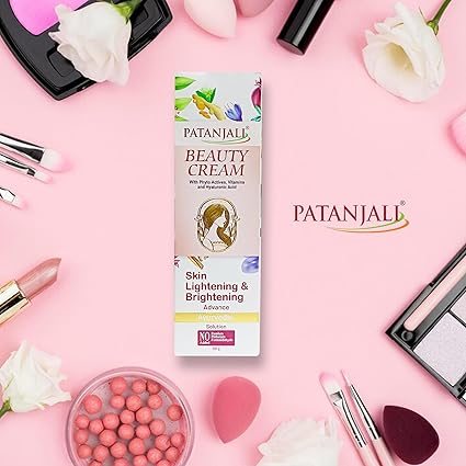 Patanjali Beauty Cream 50g, 1.69 Fl Oz (Pack of 1), white