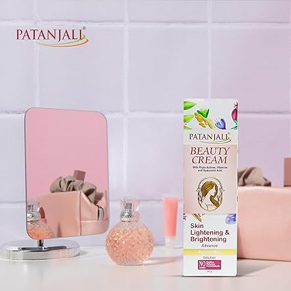Patanjali Beauty Cream 50g, 1.69 Fl Oz (Pack of 1), white