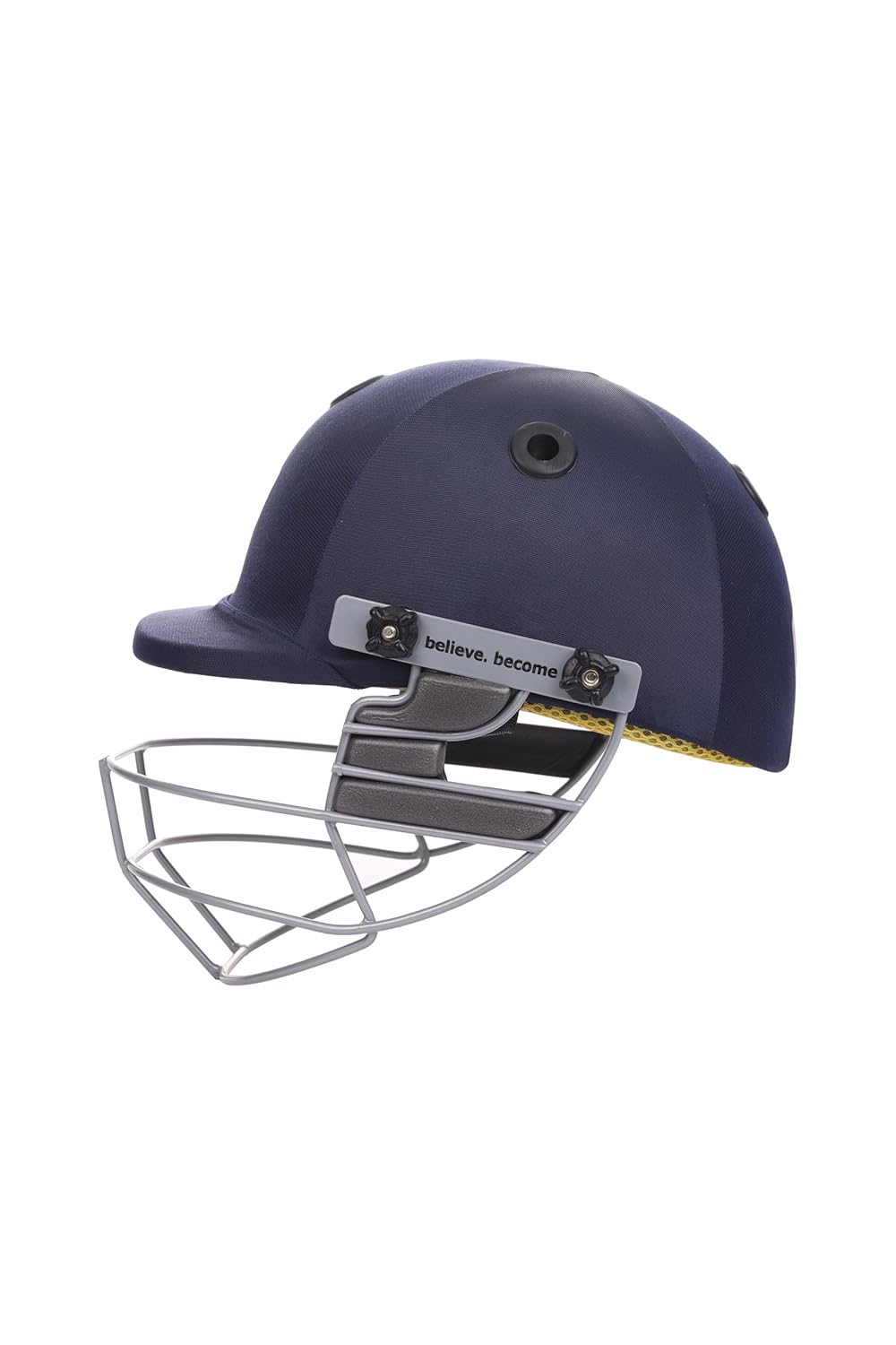 SG Blaze Tech Cricket Helmet | Navy Blue | X-Large | Polypropylene | Adult | Lightweight | High-Density EVA Lining | Adjustable Strap | 6 Vent Grill | Ventilated for Comfort & Cooling