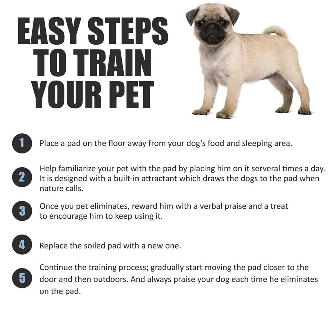 Patch & Marshall Training Pads – Rapid Dry Non-Woven Pads with Odor Control and Adhesive Tape | White | XL 60x90 cm | 60 Pads + 200 ml Odor Remover | Suitable for All Breeds