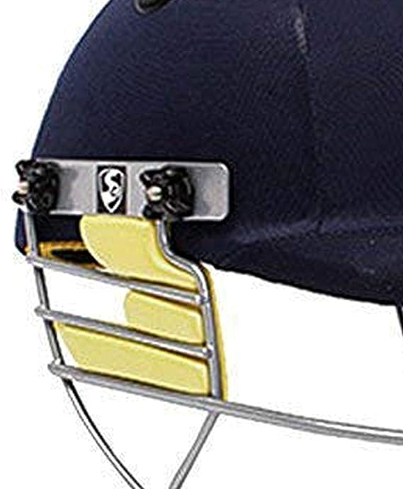 SG Blaze Tech Cricket Premium Helmet | Available in Blue, Black, and Green | Lightweight and Strong Protective Gear for Batting – Adjustable Fit for Men, Women, and Youth