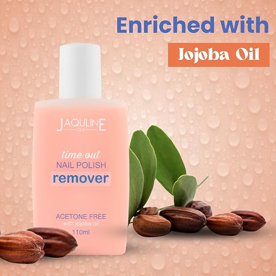 USA Time Out Nail Polish Remover – 110ml | Quick & Effective Formula for Removing Nail Color | Gentle on Nails & Cuticles