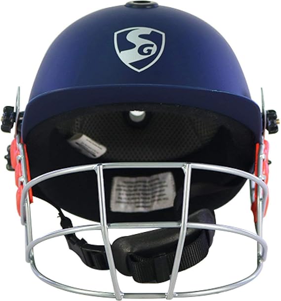 SG Optipro Cricket Helmet | Lightweight and Durable Protective Gear – Adjustable Fit for Men, Women, and Youth Players
