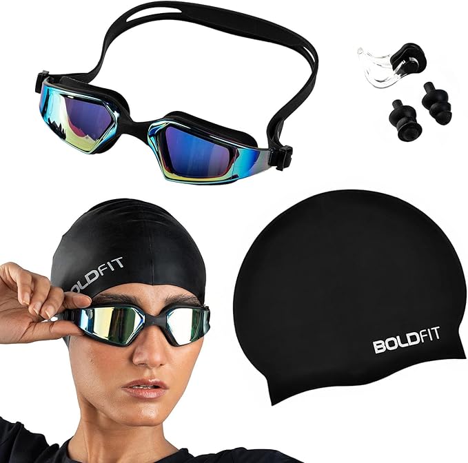 Boldfit Swimming Goggles for Men and Women