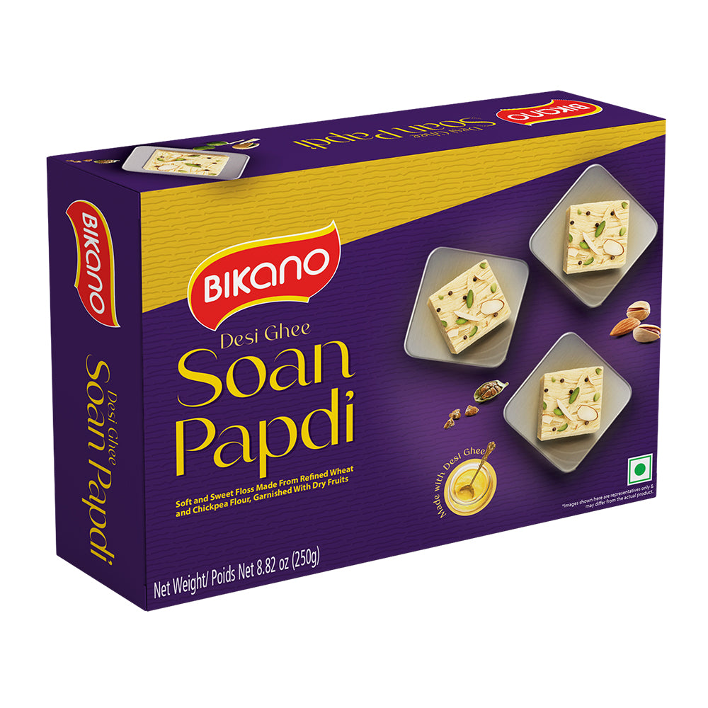 Bikano 250g Soan Papdi (Desi Ghee)