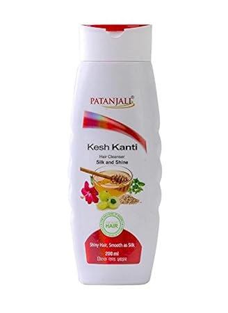 Patanjali Ayurved Limited Kesh Kanti Hair Clnsr Silk and Shine, 200ml
