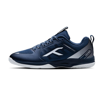 Hundred Velocity Z PBX Unisex Non-Marking Pickleball Shoes | Lightweight Comfort and Cushioned Grip for Indoor & Outdoor Court Play (Navy/White)