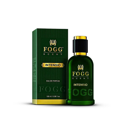Fogg Scent Intensio Eau de Parfum for Men | 3.38oz | Long-Lasting Men's Fragrance | Fresh & Intense Scent with Mandarin, Lemon & Neroli Notes | Gift-Ready Cologne
