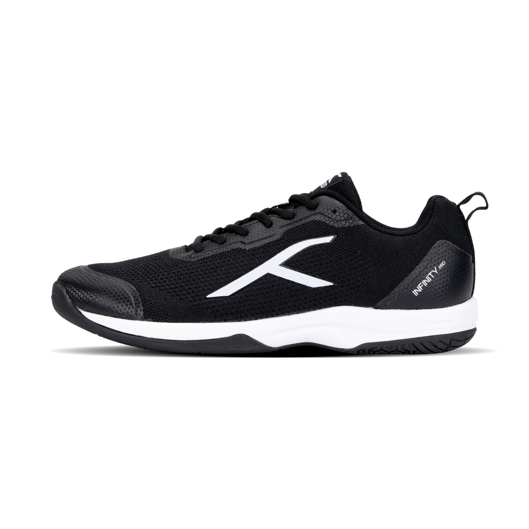 Hundred Infinity Pro Men Badminton Sport Shoes (Non Marking) | for Indoor Table-Tennis,Volleybal, Basketball & Paddle Pickle| Lightweight, Durable & X-Cushion