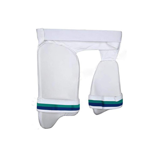 SG Ultimate Combo Thigh Guard | Men LH | Men | Synthetic | Men | Customised Adjustment | Thigh & Inner Thigh Protection | Comfort-Fit Elasticated Straps | Fully Adjustable | Comfortable Backing
