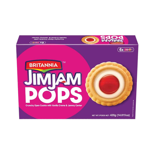 Britannia Treat Jimjam Naughty Jam Family Pack 500g (5 x 100g)