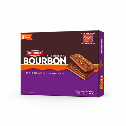 Britannia Bourbon Creme Biscuits
