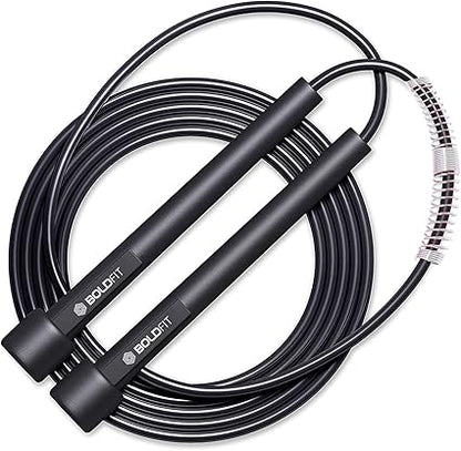 Boldfit Skipping Rope for Men and Women Jumping Rope With Adjustable Height Speed Skipping Rope for Exercise, Gym, Sports Fitness Adjustable Jump Rope-Pencil