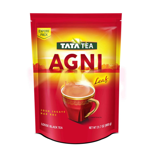 Tata Tea Agni Loose Black Tea, Premium Indian Assam Blend, Bold Flavor for Chai, 900g (31.7 oz)