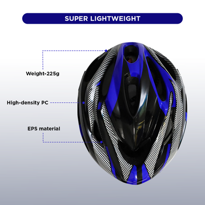 Endless EL1051 High Quality Cycle and Skates Helmet with Adjustable Strap | With Inside Cushioning Padding for Comfort | For Adults, Women and Men| Size: Free Size| Material : Polycarbonate, EPS