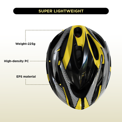 Endless EL1051 High Quality Cycle and Skates Helmet with Adjustable Strap | With Inside Cushioning Padding for Comfort | For Adults, Women and Men| Size: Free Size| Material : Polycarbonate, EPS