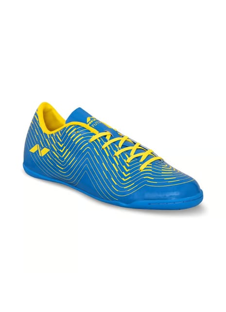 Nivia Men's Sneaker, Aster Blue/Yellow, 10