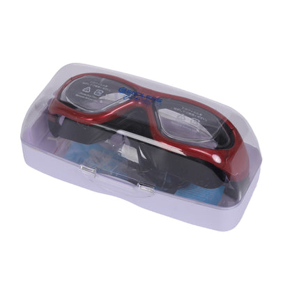 Endless EL1007 Premium Swimming Goggle with Anti-Fog and UV Protection | Material : Silicon, PU | Stylish 180 Degree Wide View Glasses | Soft Silicone Gasket for Leak Proof | With Hard Case