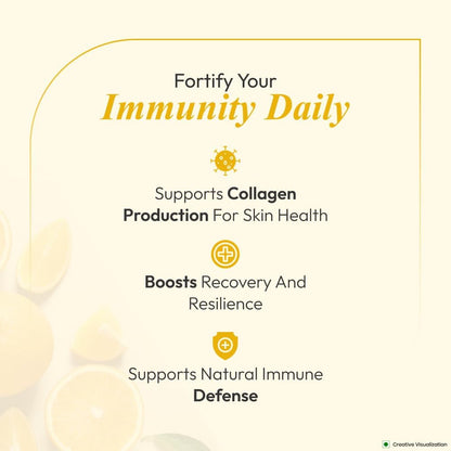 Patanjali Nutrela Vitamin C + Zinc - Natural Immune Support Supplement  - Antioxidant & Immunity Booster - 120 Vegetarian Capsules