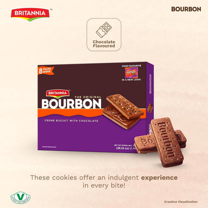 Britannia Bourbon Creme Biscuits