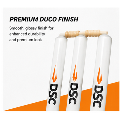DSC Duco Finish Cricket Stumps Set