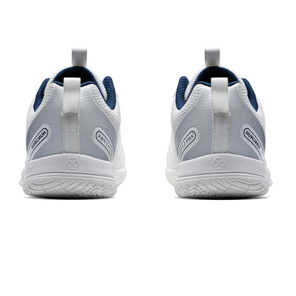Hundred Velocity Z PBX Unisex Non-Marking Pickleball Shoes | Lightweight Comfort and Cushioned Grip for Indoor & Outdoor Court Play (White/Navy)