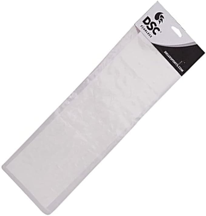 DSC Anti Scuff Double Sided Cross Weave Bat Tape | Color: White | Material: Fiberglass | Use to Reduce Crack of Bat | Protects Willows from Damages | Strong Self Adhesive | Easy to Apply by Everyone