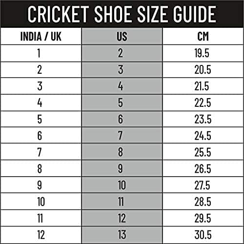 DSC Beamer Cricket Sport Shoes | for Kids | Material: Polyvinyl Chloride | Breathable, Lightweight & Highly Durable | Long Lasting Performance