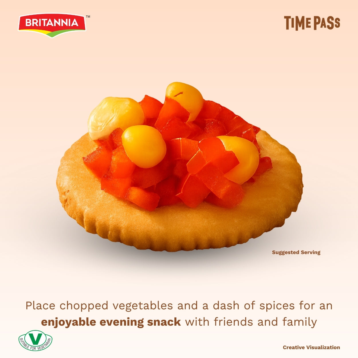 Britannia Time Pass Classic Salted Biscuits | Family Pack- 312 GM | Light & Crispy Snack Perfect Tea-Time Treat