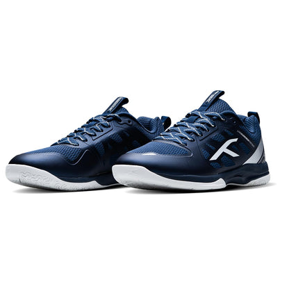 Hundred Velocity Z PBX Unisex Non-Marking Pickleball Shoes | Lightweight Comfort and Cushioned Grip for Indoor & Outdoor Court Play (Navy/White)