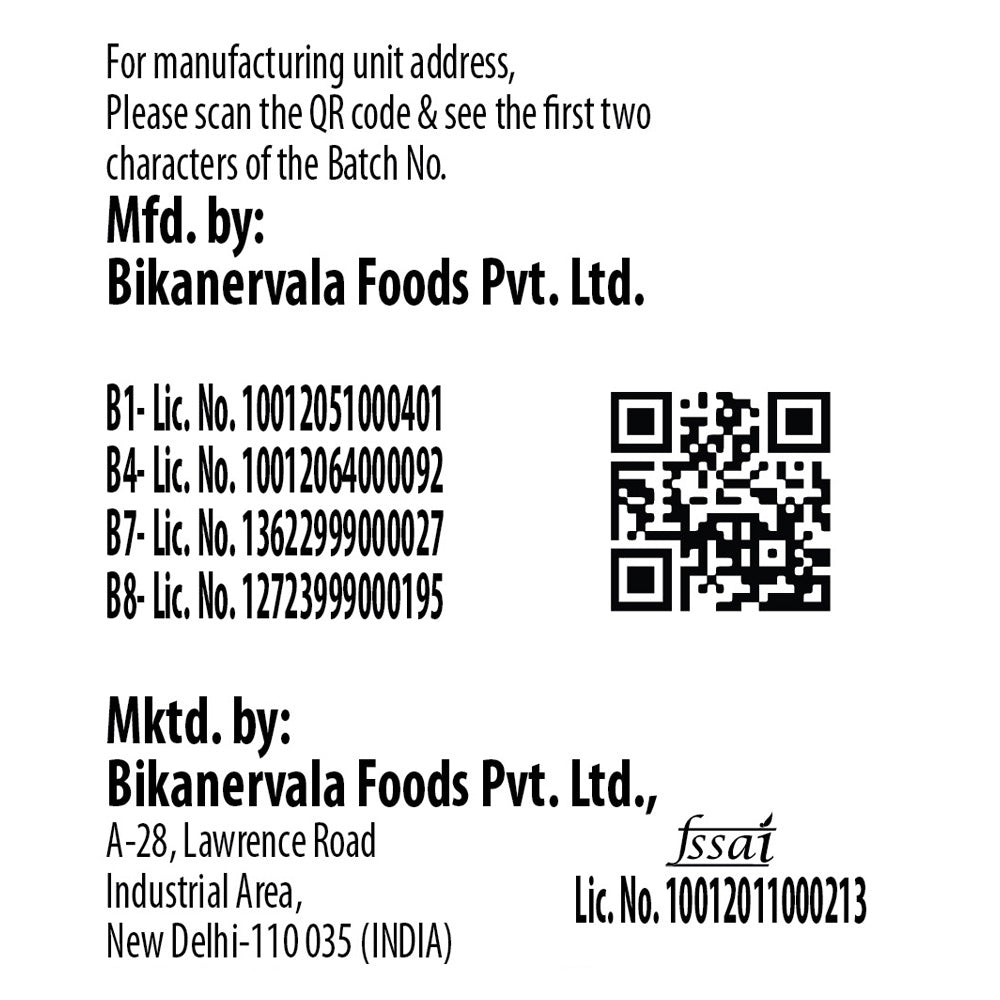 Bikano Moong Dal | Crispy & Lightly Salted Namkeen | Made with Husked Green Gram | Perfect Tea-Time Snack | 1kg
