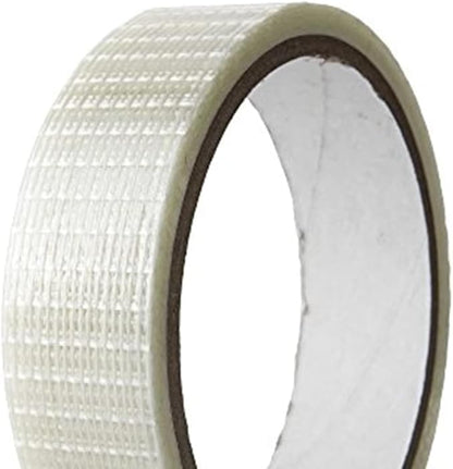 DSC Fiberglass Cricket Bat Tape | Color: White | Material: Fiberglass | Weight: 60g |Use to Reduce Crack of Bat | Protects Willows from Damages | Strong Self Adhesive | Easy to Apply by Everyone