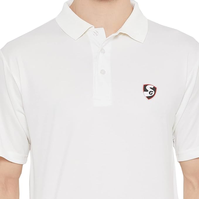 SG Club Half Sleeves Cricket Combo (White)