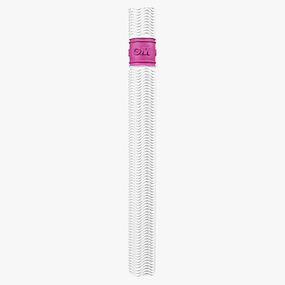 GM Ripple Cricket Bat Grip, Size - Mens, Colour - White/Purple (Pack of 1)