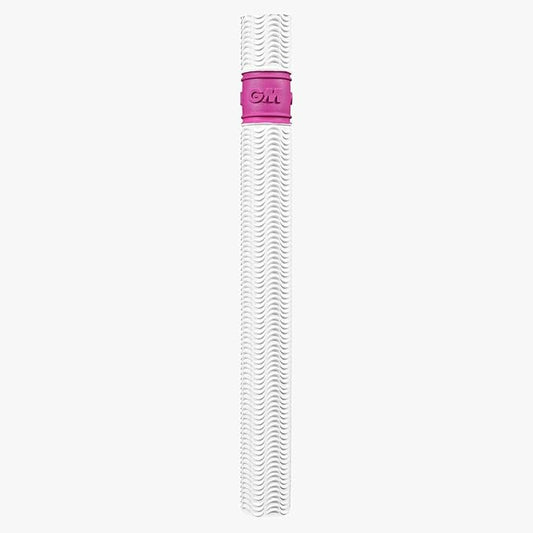 GM Ripple Cricket Bat Grip, Size - Mens, Colour - White/Purple (Pack of 1)