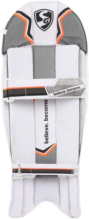 SG Campus Wicket Keeping Legguard pad Size youth pvc cotton wrap around fit