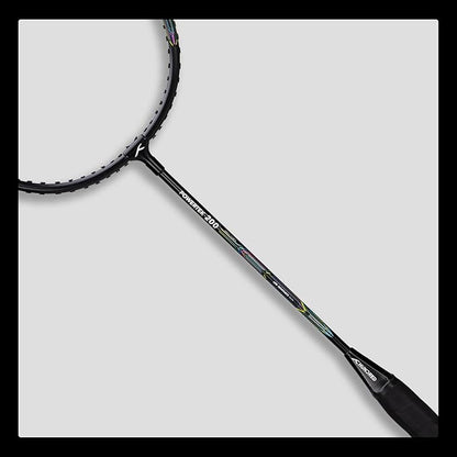 HUNDRED Powertek 200 PRO Badminton Racquet with Head Cover | Strung | Material: Aluminium | for Intermediate Players | 95 Grams | Maximum String Tension: 18-20lbs