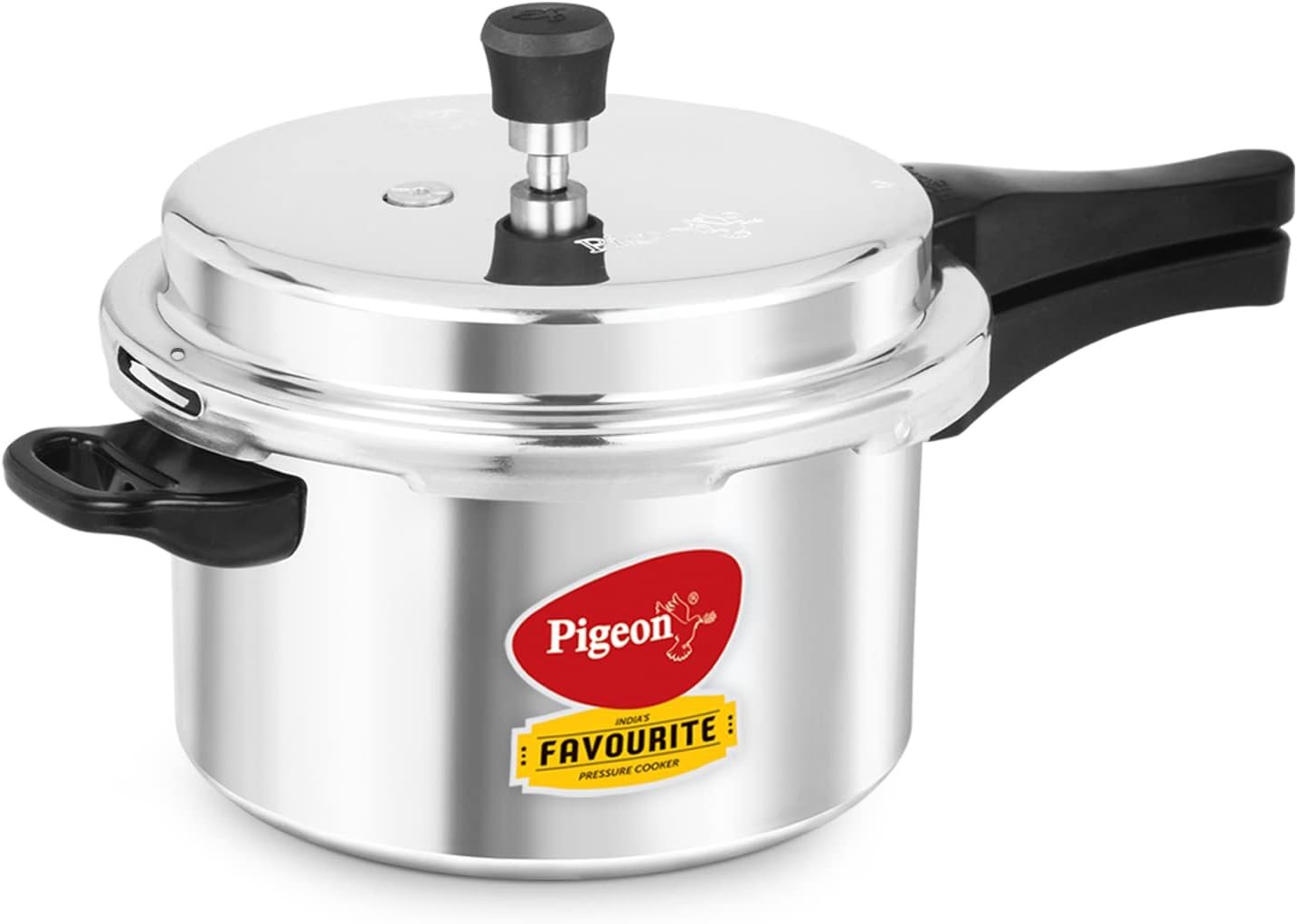 Pigeon Favorite Al Outer Aluminum Pressure Cooker, Silver
