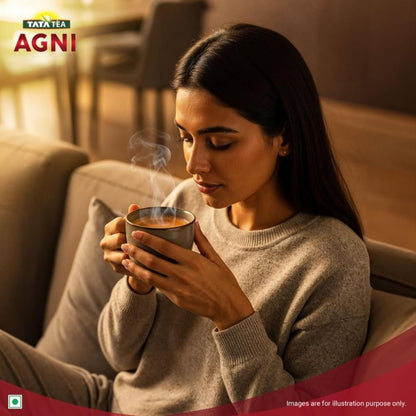 Tata Tea Agni Loose Black Tea, Premium Indian Assam Blend, Bold Flavor for Chai, 900g (31.7 oz)