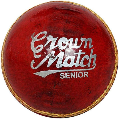 GM GCLB8007 Leather Cricket Ball Ball 5 1/2 OZ (CROWN MATCH GCLB8004 (Red))