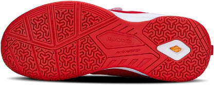 HUNDRED Court Star Kids Badminton Sport Shoes (Non Marking) | for Unisex | Lightweight & Durable | X-Cushion Protection | Paddle Pickle | Velcro Closure