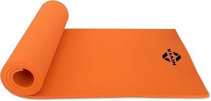 Nivia Ethylene Vinyl Acetate Anti-Skid Yoga Mat | Comfortable and From Cushioning | Eco friendly | Use for Yoga & Exercise | Non-Slip Surface