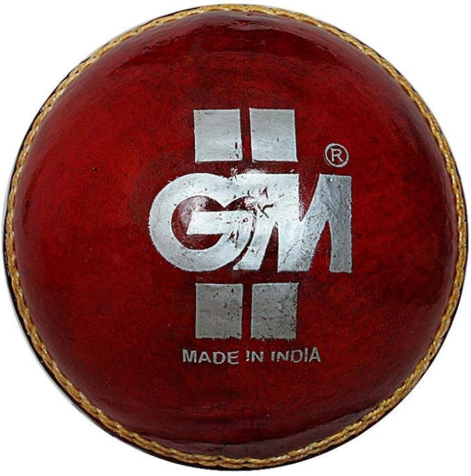 GM GCLB8007 Leather Cricket Ball Ball 5 1/2 OZ (CROWN MATCH GCLB8004 (Red))